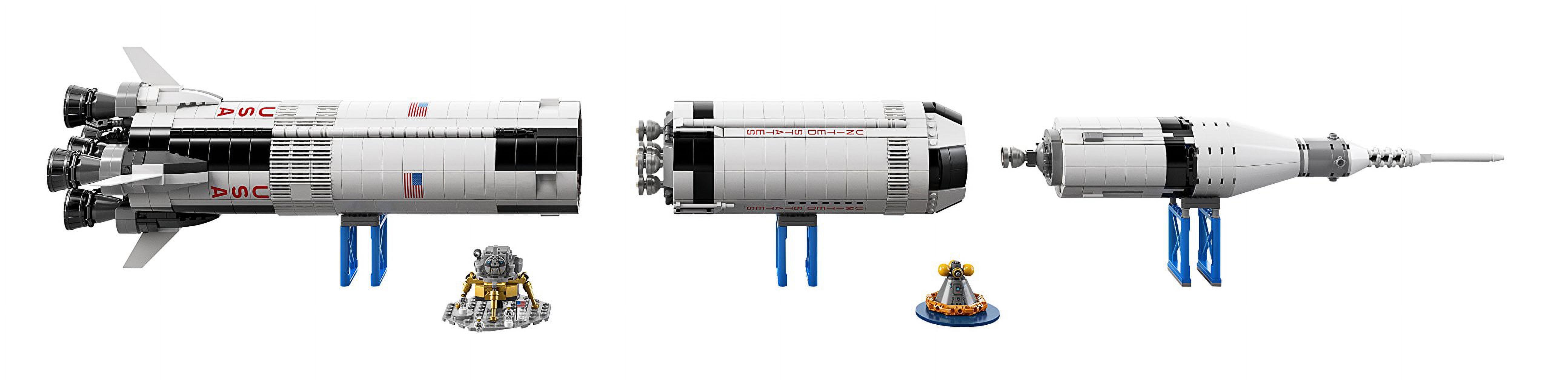 LEGO Ideas Nasa Apollo Saturn V 21309 Building Kit (1969 Piece) - image 2 of 9