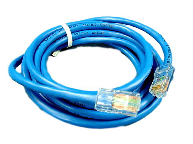 Cat5e Blue RJ45 Plug Ethernet Cable Pack of 2 TRD815BL-50 15 m TRD815BL-50 50 ft RJ45 Plug Cat5e
