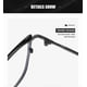 thumbnail image 3 of Stylish Computer Reading Glasses Blue Light Blocking Cat Eye Readers for Women +200 D1 Color Spring Hinge Design, 3 of 5