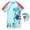 Orange, variant on Gyujnb Short Sleeve One-Piece Rash Guard Swimwear Set Cartoon Print with Swim Cap for Beach and Pool (Baby, Big Boys),2-3 Years