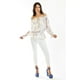 thumbnail image 5 of Blusa campesina Roman Fashion Juvenil 3278 Lila, 5 of 6