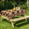 thumbnail image 6 of Nanqianyi Art Geometric Tablecloth,Waterproof Stain Resistant Rectangle Table Cover for Dining Kitchen,60x102 Inch, 6 of 6