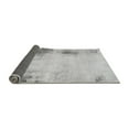 thumbnail image 2 of Ahgly Company Indoor Square Abstract Gray Modern Area Rugs, 8' Square, 2 of 4