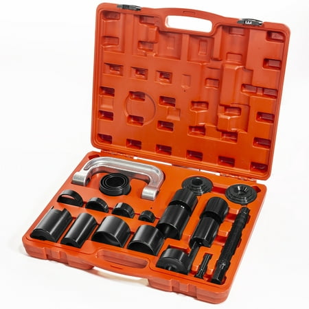 Auto Ball Joint Service Kit Deluxe, 21pc (Best Ball Joint Removal Tool)