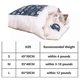 thumbnail image 2 of Saco de dormir para gatos ZHAOCHENG cama para perros de sueño profundo rosa S-, 2 of 5