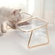 thumbnail image 4 of Cuenco de alición de agua para perros y gatos desmontable, cuenco parlición de agua, aperitivos para cachorros con de - Cuenco doble Sunnimix Cuencos para gatos, 4 of 8