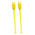 thumbnail image 2 of harper 2 Pieces Rhytmic Gymnastics Clubs Professional Portable Exercise Pole Insertable yellow, 2 of 10