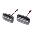 thumbnail image 2 of 2Pcs Car Dynamic LED Side Marker Light Turn Signal Light for Toyota Land Cruiser 70 80 100 Series, 2 of 5