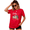 Red, variant on UNISHE Women's Salem Witch Halloween Reader Humor Graphic Tee Retro Distressed Bookish Festive Short Sleeve Top