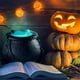 thumbnail image 4 of Decoraciones de Halloween, caldero de brujas de Halloween con luces de caldero de brujas, decoraciones de cubo de bruja construidas para profesionales, 4 of 9