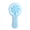 Blue, variant on Blue Handheld Usb Fan 3 Wind Levels Portable Desktop Student Fan Rechargeable 1200Mah Battery Size 1.0X3.4X6.5 Inch