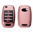 thumbnail image 3 of Funda de TPU para llavero Kia Soul 2013-2018 Rio 2014-2018 Protector de carcasa de llavero remoto sin llave Smart Key Holder rosa, 3 of 6