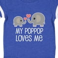 thumbnail image 4 of Inktastic My Poppop Loves Me Grandkids Boys or Girls Baby Bodysuit, 4 of 5