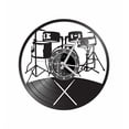 thumbnail image 2 of Time Vault Treasures Ensemble de Tambours Horloge en Vinyle, 2 of 4