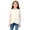 Purple, variant on Girls' Cotton Long Sleeve T-Shirt Color-Block Drop Shoulder Crew Neck Shirt Spring & Autumn Casual Fashion Shirt (3-14 Years)