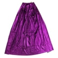 thumbnail image 4 of Witch Metallic Cape Cloak Dress Up de roles Halloween Witchcraft Costume Props púrpura, 4 of 8