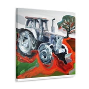 Tractor in Technicolor - Canvas