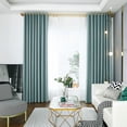 thumbnail image 6 of SPRING PARK Solid Color Window Curtain Curtains Drapes Living Room Blackout Home Decor, 6 of 7