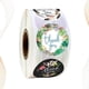 thumbnail image 2 of 1 Roll/500pcs Chic Thank You Words Sticker Flower Pattern DIY Sticker Baking Packing Label Gift Wrapping Stickers for Party Home, 2 of 2