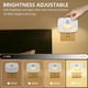 thumbnail image 3 of Motion Sensor Night Light Plug in 4 Pack,10-60Lm Stepless Dimming,3 Light Modes with Memory, Smart Night Lights Plug Into Wall Sensor, 3 of 4