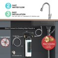 thumbnail image 2 of Sistema de filtro de agua para debajo del fregadero FRIZZLIFE SW10 8K Gal, 2 of 7