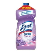 Lysol Clean & Fresh Multi-Surface Cleaner, Lavender Orchid, 48oz