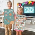 thumbnail image 5 of Jointown 16 Educational Posters for Toddlers 1-3 - Learning Poster for Kids Ages 3-5, Alphabet Chart Playroom Homeschool Daycare & Classroom Decor, Kindergarten & Preschool Classroom Must Haves, 5 of 6