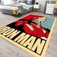 thumbnail image 3 of Dreammotif Pop Art Ironman Rug, Modern Area Rug, Colorful Living Room Decor, Game Room, Bedroom Decor For Teens, Big Rugs For Bedroom, 3 of 8