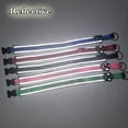 thumbnail image 3 of HUGFEGWE Thick Reflective Customize Dog Collars, Safety Personalized ID Collar Embroidery Thread Colors Name and Phone Number, Personalized Dog ID Collar for Medium and Large Dogs U2537-30129, 3 of 7