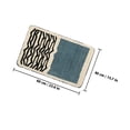 thumbnail image 2 of unbranded Alfombra Antideslizante Para Verde Lavable Con Excelente Absorción Y Decorativo, 2 of 8