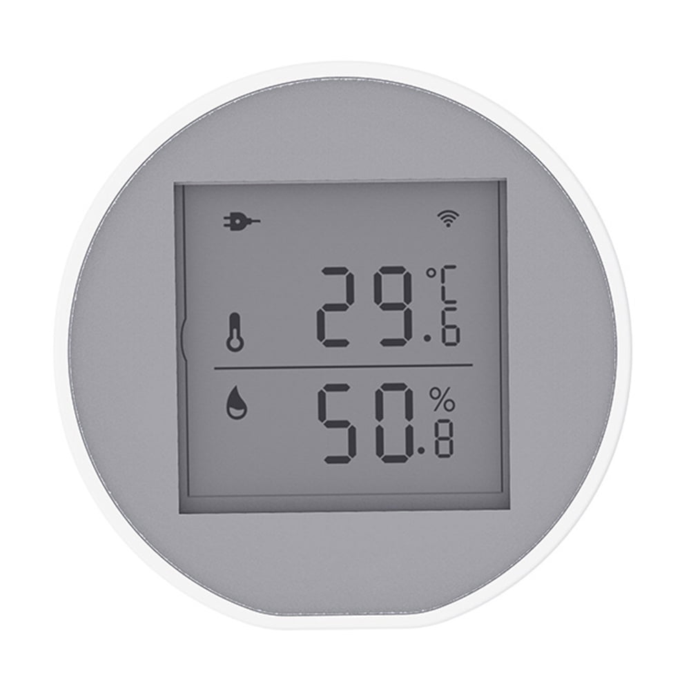 Sensor Temperatura Y Humedad WiFi Ailgely - Termómetro Digital Con App Y Alexa - Alarmas Para Interior
