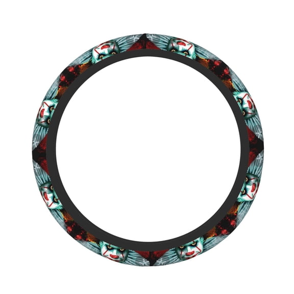 Pennywise Elastic Steering Wheel Cover Stylish Neoprene Decorative Car Accessories for Universal Auto