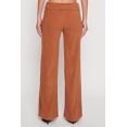 thumbnail image 4 of Women's Brushed Ribbed Knit Fold Over Flare Pants, 4 of 4
