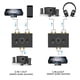 thumbnail image 5 of Seitruly Divisor de teléfono móvil profesional con control de botón de interruptor de Audio L/R bidireccional Sistemas de cine en casa, 5 of 6