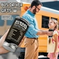 thumbnail image 3 of Bus Driver Appreciation Gifts for Men Women School Bus Driver Gifts Back to School Gifts for Kids Gifts for Retired Bus Driver School Bus Driver Tumbler Mug Insulated Cup Stainless Steel with Lid 20OZ, 3 of 6
