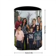 thumbnail image 3 of Familia Moderna Funda enfriadora de latas, aislante de bebidas para mantener frías o calientes, funda térmica plegable para latas, portabebidas reutilizable, 3 of 6
