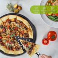 thumbnail image 5 of Cacerola antiadherente para pizza de acero al carbono de 14 pulgadas con bandeja para hornear pizza con agujeros, 5 of 5