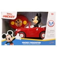 thumbnail image 4 of Jada Disney Junior Mickey Mouse Roadster RC Radio Control Car  1:24 Scale, Fun Toy for Kids Ages 4+, 4 of 10