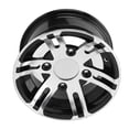thumbnail image 1 of 10 Inch ATV Wheel Rim, High Strength Aluminum Alloy Wheel Rim, Universal Wheel Rim Hub for Most Quad Bike Go Kart Golfs Cart, Off Road Vehicles Quad Bikes, 1 of 7