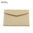 thumbnail image 3 of Unique Bargains Blank Mini Envelopes, Storage, Brown, 60 Count, 3 of 6