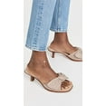 thumbnail image 3 of Sam Edelman Darcie Natural Squared Open Toe Kitten Heel Slip On Fashion Mules (Natural, 5.5), 3 of 4