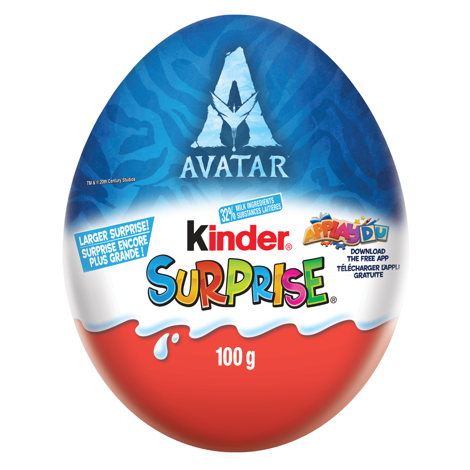 Kinder Present Kinder Surprise Milk Chocolate Egg with Toy, Easter Egg. Classic, Large ...