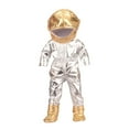 thumbnail image 1 of Traje de muñeca americana de 18 pulgadas, ropa hecha a mano, ropa para muñecas, accesorios para muñecas de bebé de 43cm Plata Hugo Pantalones cortos de muñeca, 1 of 7