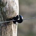 thumbnail image 5 of Unique Bargains Electric Fence Insulator Screw in Ring Insulator Wood Post Insulator for Farm Fencing Power Grid System 2 Set, 5 of 5