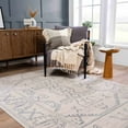 thumbnail image 2 of BoutiqueRugs Divya Farmhouse Area Rug - Cream, Medium Gray - 2' x 3', 2 of 13