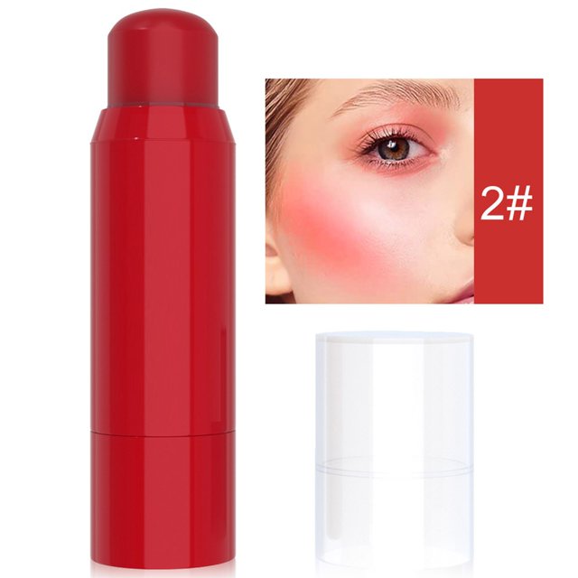 Fiudx Barra de Labios Natural, Rubor Tridimensional para Contorno, Labial Gelatinoso de Larga Duración, Fácil Aplicación, Ideal para Mejillas o Labios, para Todo Tipo de Piel, Fórmula Nutritiva.