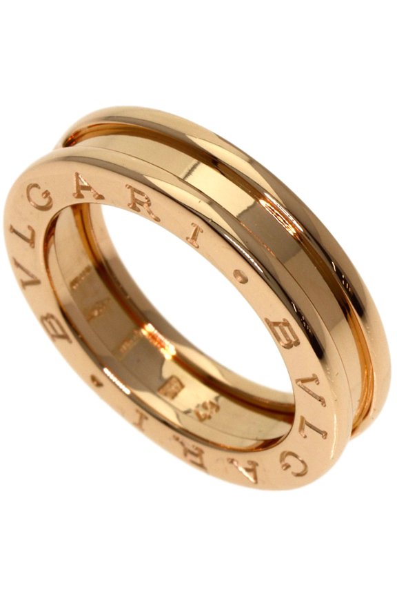 Pre-Owned BVLGARI B-zero1 1-Band #49 Ring in 18K Pink Gold for Women
