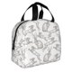 thumbnail image 2 of Easygdp Hand Drawn Rabbit Bolsa Térmica Premium - Tela Oxford Impermeable, Gran Capacidad, Bolsillo Frontal, Unisex para Trabajo, Escuela, Actividades al Aire Libre y Picnics, 2 of 8