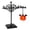 B, variant on Ghost Library Shelf Light - Iron Craft Battery Operated Night Light, Hanging & Standing Bookcase Lamp, Halloween Decor & Gift for Literary Lovers