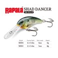 thumbnail image 2 of Rapala SDD04DCW Shad Dancer 04 Dark Brown Crawdad, 2 of 3